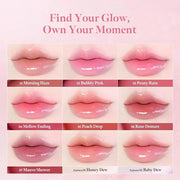 MILKTOUCH Dew Stain Sheer Lip Gloss (03 Peony Rain, 0.14 Fl Oz (Pack of 1)) - Product Image