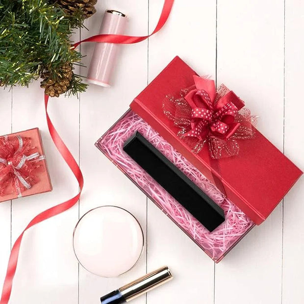 TOPZEA 118 Pack Lip Gloss Packaging Boxes, Kraft Paper Empty Lipgloss Packaging Cases Bulk Black Wrapping Box for Essentia...