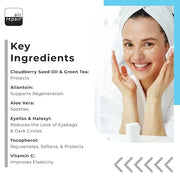Air Repair Under Eye Cream for Wrinkles, Puffiness, Under Eye Bags, and Dark Circles with Ceramides + Vitamin C, Daily Ant...