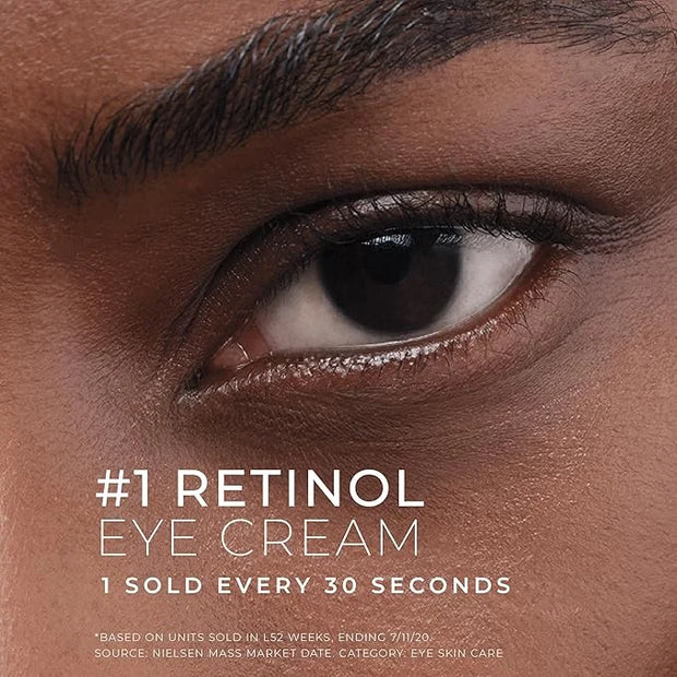 RoC Retinol Correxion Under Eye Cream for Dark Circles & Puffiness, Daily Wrinkle Cream, Anti Aging Line Smoothing Skin Ca...