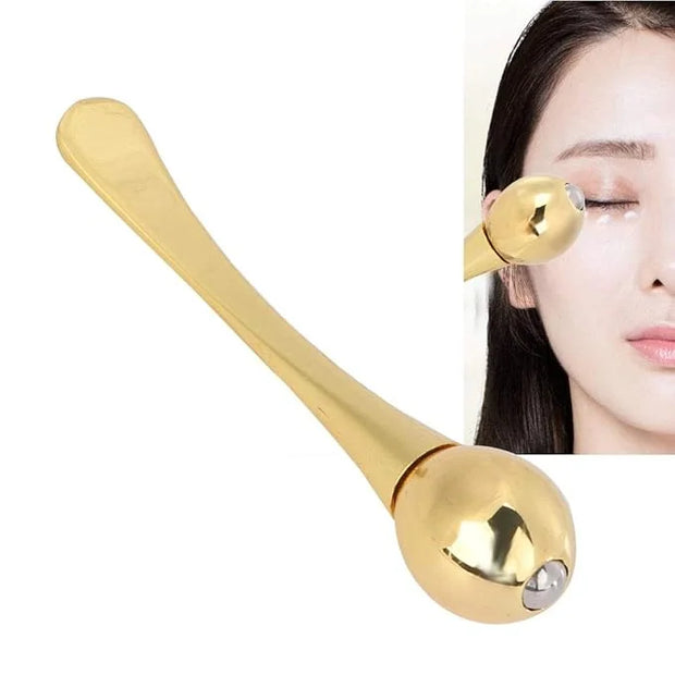 Eye Cream Massage Sticks, Zinc Alloy Eye Cream Applicator Eye Anti Wrinkle Eye Fatigue Relief Massage Stick for Facial-Tre...