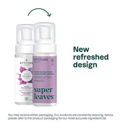 ATTITUDE Micellar Foaming Facial Cleanser, EWG Verified, Dermatologically Tested, Plant and Mineral-Based, Vegan, White Te...