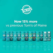 Tom's of Maine Clean Coast Aluminum Free Natural Deodorant For Women & Men | Goes on Clear | Odor & Wetness Protection | N...