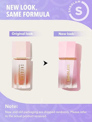 SHEGLAM Color Bloom Dayglow Liquid Blush Makeup for Cheeks Shimmer Finish - Devoted - Product Image
