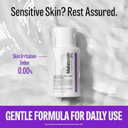 Time Return Melatonin Cream Toner | Moisturizing Facial Toner for Sensitive Skin | Clarifying & Calming Toner for Face | H...