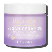 Pacifica Face Cream - Vegan Ceramide Barrier Cream w/Niacinamide & Shea Butter - Hydrating Daily Face Moisturizer Fragranc...