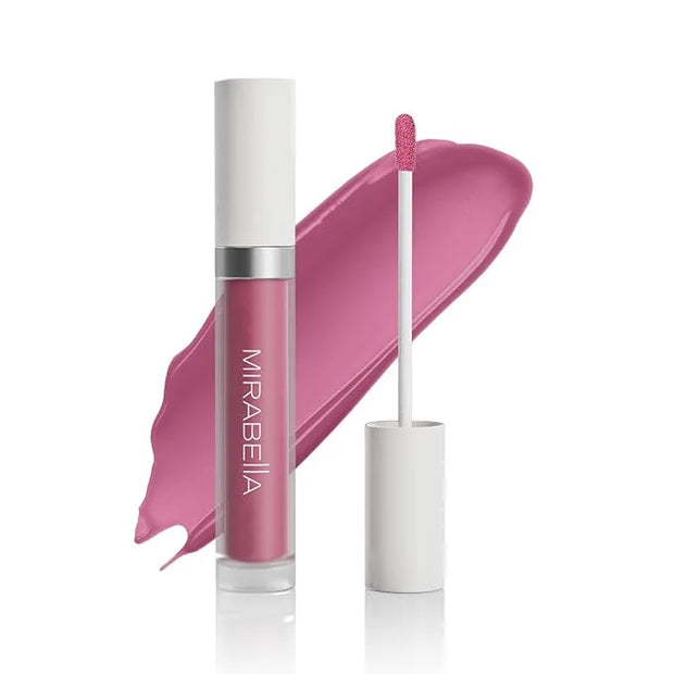 Mirabella Luxe Advanced Lip Gloss, Hydrating Non-Sticky High-Shine Lip Gloss for Women, Infused with Vitamin E & Jojoba Oi...