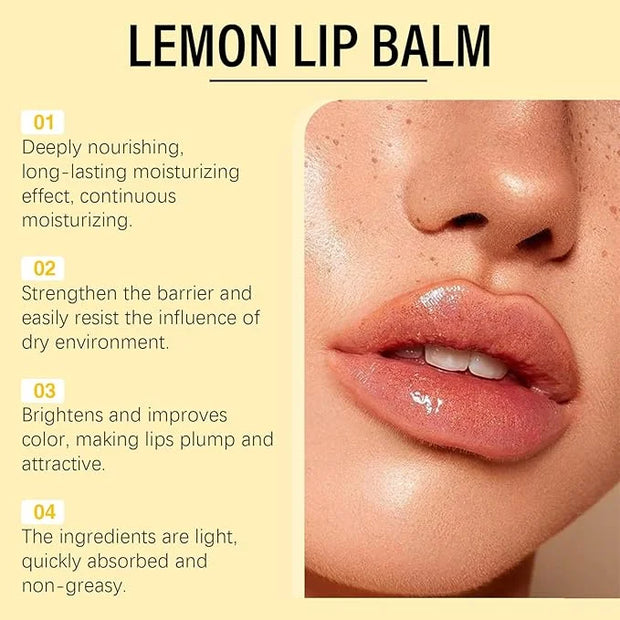 Lemon Lip Balm | All Natural Effortlessly