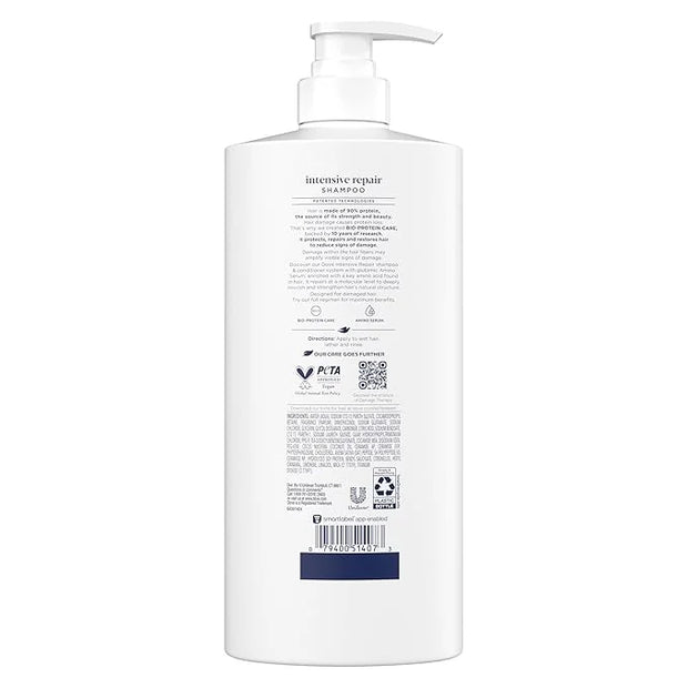 Dove Shampoo Intensive Repair for Damaged Hair with Bio-Protein Care Technology and Amino Serum 28 Fl Oz - Product Image
