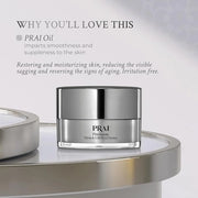 PRAI Beauty Platinum Firm and Lift Eye Creme - Tightening and Firming Eye Cream - Anti-Aging Under Eye Cream - Irritation ...
