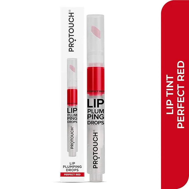 Glossy Lip Plumping Drops - Volumizing Lip Gloss With 8-Hour Plumping Effect - Vegan Formula With Caffeine & Grape Seed Ex...