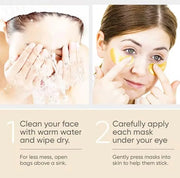 Under Eye Patches (20 Pairs) - Eye Patches For Puffy Eyes And Dark Circles - Under Eye Mask For Beauty & Personal Care - U...