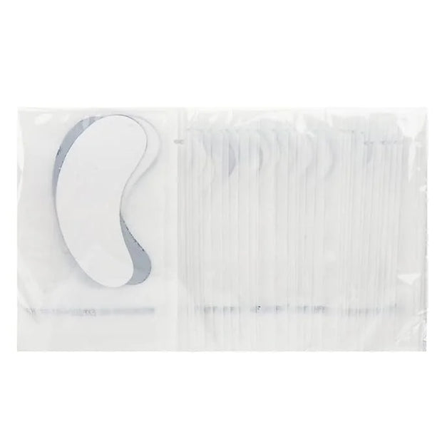 100 Pairs Hydrogel Under Eye Gel Patches Lint Free Eye Lash Pads Eyelash Extension Supplies Beauty Makeup Eye Mask Kit, Tr...
