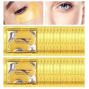 30Pcs Under Eye Collagen Patches, Moisturizing 24K Gold Eye Mask, Eye Patches for Puffy Eyes and Dark Circles, Under Eye M...