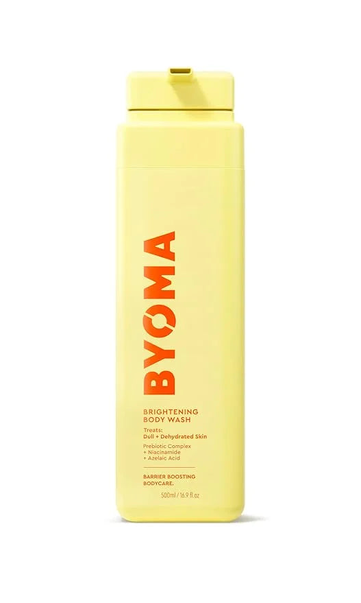 BYOMA Brightening Body Wash - Creamy Formula with Niacinamide & Azelaic Acid for Dull, Dehydrated Skin - Brightens & Evens...