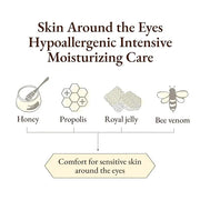 Honey Bee Venom Hydrogel Eye Masks for Dark Circles and Puffiness Bee Propolis Hydrogel Depuffing Eye Patches w/Bee Venom,...