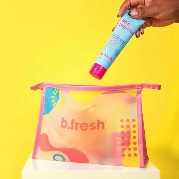 b.fresh Body Care Gift Set | Fressssh All Over - Self Care Kit Includes Travel Size Body Wash, Firming Body Serum, and Ful...