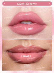 SHEGLAM Pout Pillow Cushion Lip GlossMoisturizing Liquid Lipstick High Shine Finish Sponge Tip Applicator Non-Sticky Lip G...