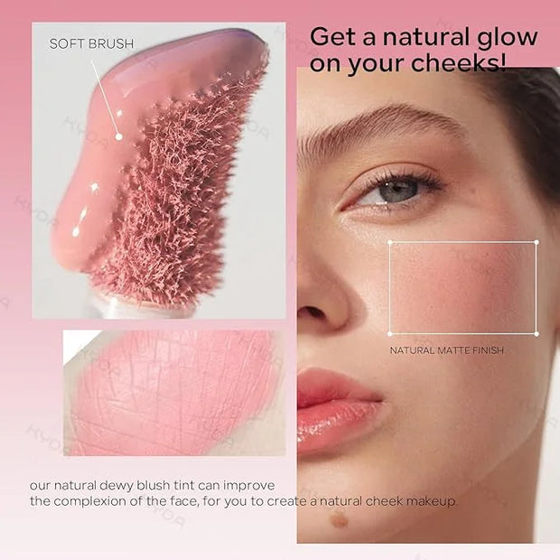 KYDA Liquid Blush, Matte Tinted for Cheeks, Lasting Dewy Finish, High Pigment Soft Creamy Blush, Blendable Lightweight Cov...