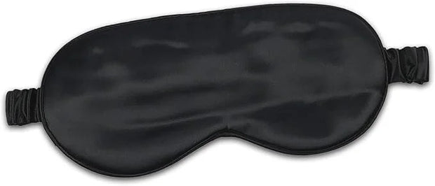 CELESTIAL SILK Sleep Mask for Women With Covered Elastic Strap, 100% Silk Filled Eye Mask for Sleeping (One Size, Black) -...