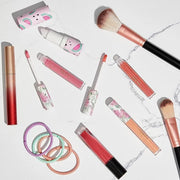 Nicole Miller Lip Gloss Collection Shimmery Glosses for Women and Girls Long Lasting Color Set with Rich Varied Colors, Fl...