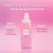 Glow Recipe Pink Juice Water Gel Face Moisturizer for Women, Men & Teens - Hydrating Hyaluronic Acid, Radiance Boosting, N...