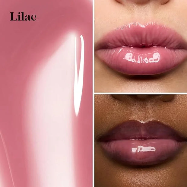 goop Beauty Hydra-Barrier Gel Gloss | Hydrating Lip Gloss to Moisturize & Plump Lips | Hyaluronic Acid & Vitamin E | Lilac...