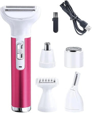 Electric Razor For Women Removal for Body Nose Hair Trimmer Face Shavers Eyebrow Legs Armpit Bikini Area Pubic Underarms P...