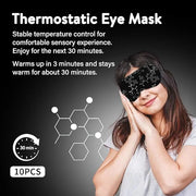 Minidiva Steam Eye Mask for Dry Eyes, 30Pcs Self Heating Spa Warm Relax Sleep Mask, Disposable Heated for Dark Circles Eye...
