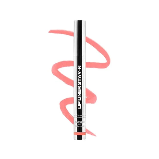 Sacheu Lip Liner Stay-N Peel Off Lip Stain — Long Lasting Matte Lip Tattoo Transfer Proof Lipstain Infused with Hyaluronic...