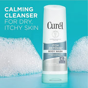 Curel Itch Defense Calming Daily Cleanser, Body Wash, Soap-free Formula, for Dry, Itchy Skin, with Hydrating Jojoba and Ol...