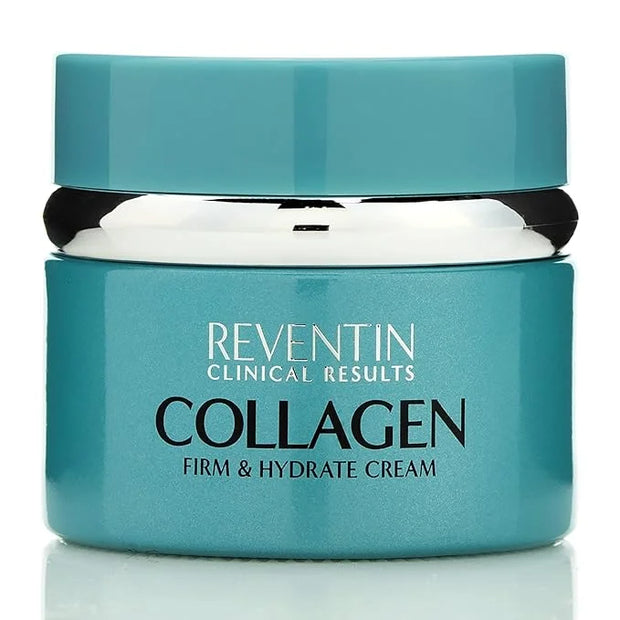 Clinical Results Firm & Hydrate Collagen Face Cream Targets Wrinkles, Fine Lines, Anti Aging Facial Moisturizer Collagen L...
