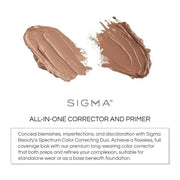 Sigma Beauty Spectrum Color-Correcting Duo – Color Correcting Cream for Concealing and Priming Skin, 2in1 Makeup Set with ...