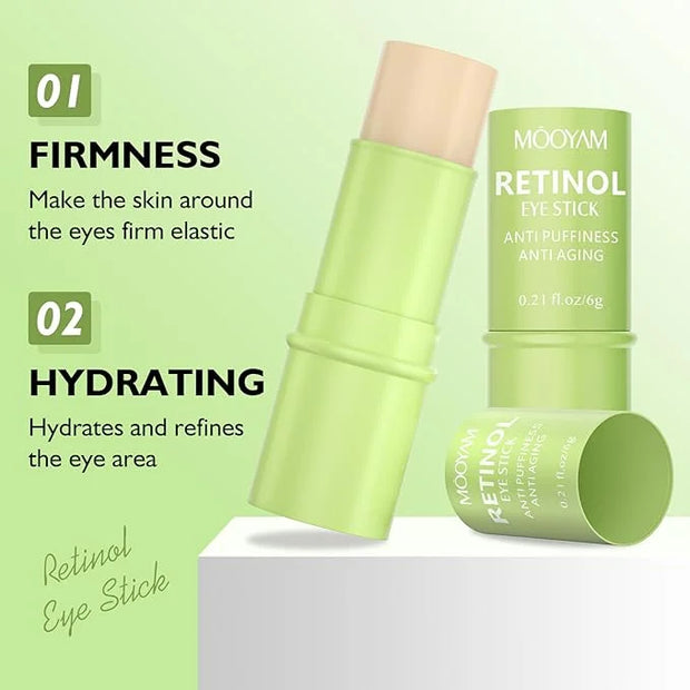 Retinol Eye Stick Retinol Eye Cream Brightening Eye Balm Reduces Fine Lines and Dark Circles Visible Results Anti-Wrinkle ...