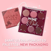 ColourPop Wine & Only Eyeshadow Palette - Deep Red & Burgundy Eye Makeup Palette with Matte, Metallic and Matte Sparkle Fi...