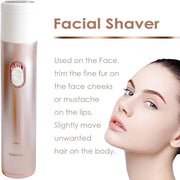 Electric Razor for Women, Hair Trimmer for Bikini Legs Womens Shaving Eyebrow Lips Body Face Beard Mustache Nose Arm Armpi...