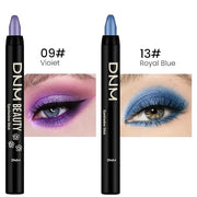 evpct 2Pcs Cream Eyeshadow Sticks Set for Eyes Violet & Royal Blue Shimmer Eye Crayon Shadow Brightener Stick Pencil Pen B...