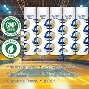 DMSKY 60 Pcs Volleyball Lip Balm Supplies