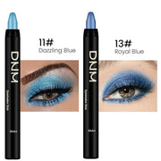 evpct 2Pcs Cream Eyeshadow Sticks Set for Eyes Dazzling Blue & Royal Blue Shimmer Eye Crayon Shadow Brightener Stick Penci...