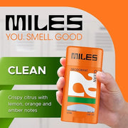 Miles Kids Deodorant for Boys and Girls - Aluminum Free Deodorant for Kids and Teens, Natural, Hypoallergenic, Made in USA...