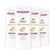 Dove Advanced Care Antiperspirant Deodorant Stick Peach & Chamomile Tea 4 Count for helping your skin barrier repair after...