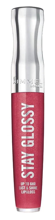 Rimmel Stay Glossy Lip Gloss - Non-Sticky and Lightweight Formula for Lip Color and Shine - 500 Rulebreaker, .18oz - Produ...