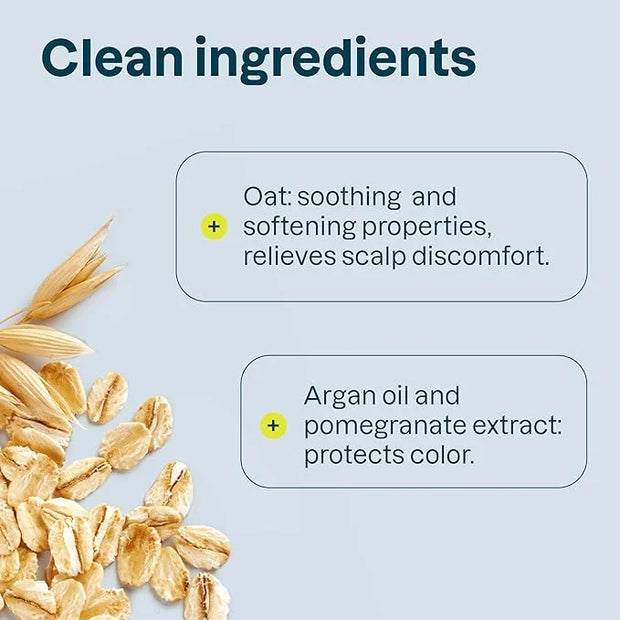 ATTITUDE Hair Conditioner for Sensitive Dry Scalp, Soothing Oat, Protects Color, Naturally Derived Ingredients, Dermatolog...