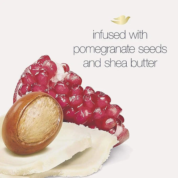 Dove Exfoliating Body Polish Scrub For Silky, Soft Skin Pomegranate & Shea Butter Body Scrub Exfoliates and Provides Lasti...