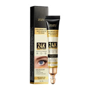 Hunqian 24K Gold Eye Cream - Anti-Aging, Reduce Wrinkles, Dark Circles & Puffiness, with 24K Gold Particles & Premium Ingr...