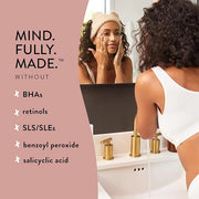 The Honest Company Honest Mama's Gotta Glow Face and Body Wash | Pregnancy Safe Clarifying + Exfoliating AHA Cleanser | 8 ...
