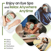 30Packs Steam Eye Mask, Heated Eye Mask Warm Compress for Eyes, Self Heating Warm Eye Masks Disposable Steam Mask for Home...