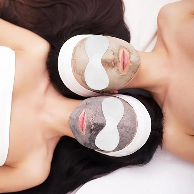 200 Sheets Disposable Facial Eye Mask Paper Non-Woven Eye Care Cotton Eye Pads Cosmetic Eye Patches Spa Eye Covers Beauty ...
