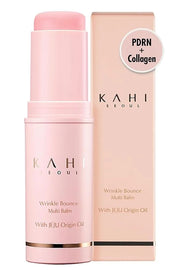 KAHI Wrinkle Bounce Multi Balm Stick | PDRN Collagen Wrinkle Stick | Korean Skin Care |All-in-One Hydrating Lip Balm Eye C...