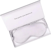 Silk Sleep Mask Light Blocking Luxury 100% Mulberry 19mm Silk Eye Mask Eye Cover Blindfold Ultra Soft Light & Comfy Anti A...